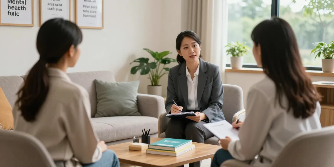 Compassionate psychiatrist providing care in a serene Norfolk clinic